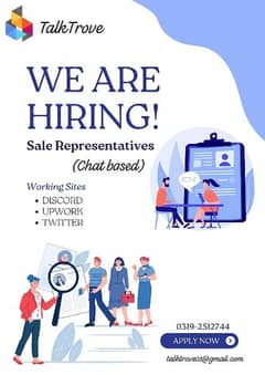 We are hiring Sales agent - Night shift