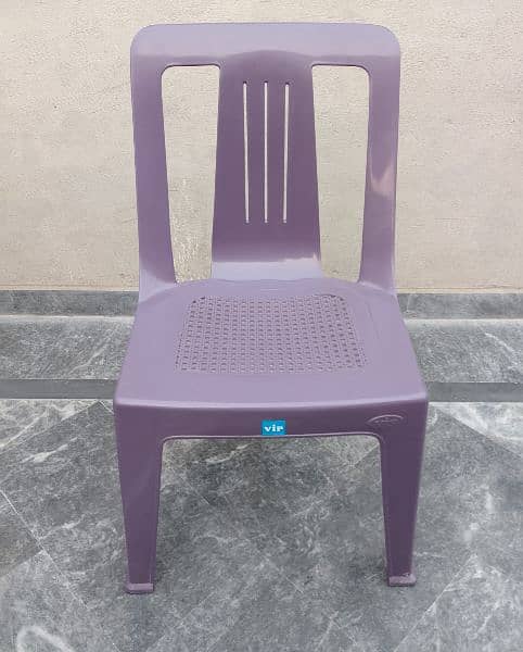 VIP 610 Plastic armless Chairs (Whole sale price) 10