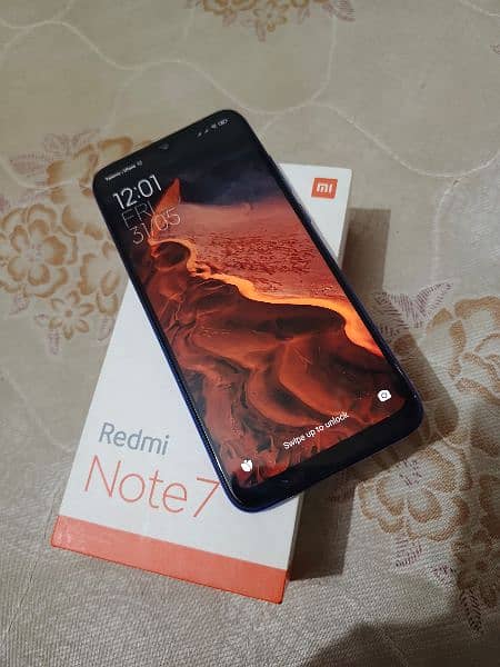 Redmi note 7 with full box 3