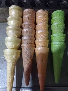 Ice cream cones maker Ki zarort Hai Contact 03017334128