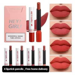 4 lipstick pancils,Hay Girl! brand
