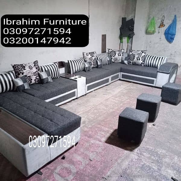 corner sofa/L-Shaped sofa set/Modren sofa set 1