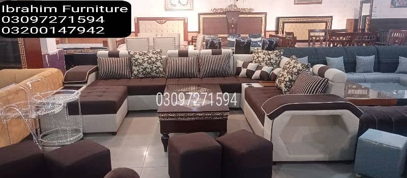 corner sofa/L-Shaped sofa set/Modren sofa set 2