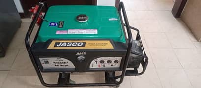 Jasco 8KVA Self start Gas/ Petrol Gen with wheels without battery.