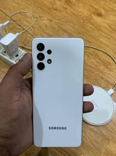 samsung a32 white color  Official  pta 6 / 128 gb