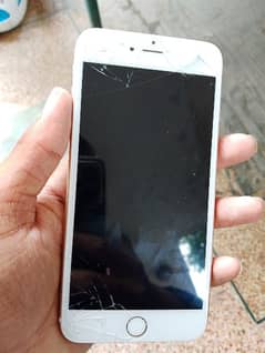 iPHONE 6s PLUS for sale. Mobile girne ki waja se panel damage