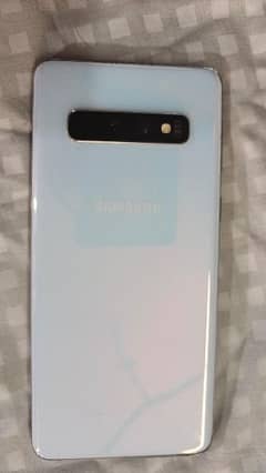 Samsung S10 8/128 with out box charger only one dot baki all ok ha