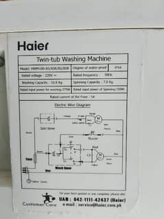haier washing machine full working 10kg