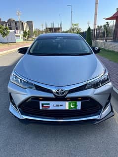Toyota Corolla GLI 2018 Automatic x shape lahore register new car