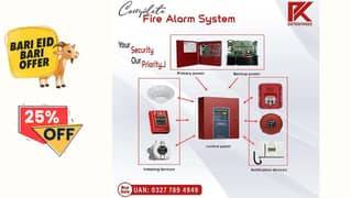 Fire Alarm System & Fire Extinguishers Smoke Detector Heat Detector