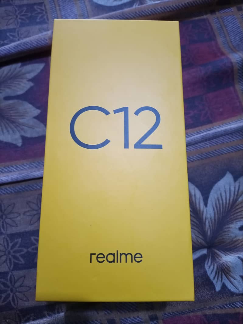 REALME C12 MOBILE RED COLOR - GOOD CONDITION -3/32 GB 3