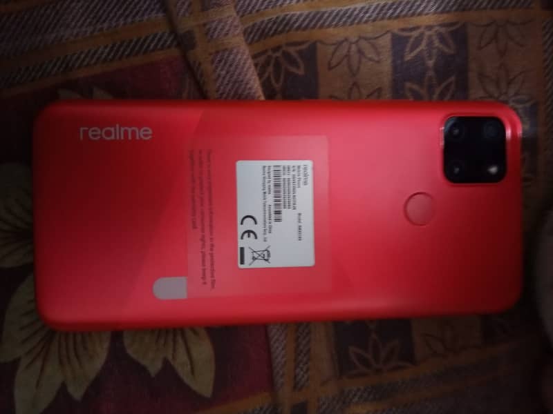 REALME C12 MOBILE RED COLOR - GOOD CONDITION -3/32 GB 4