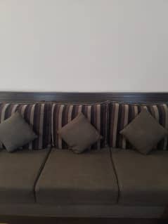 price. negotiable Rs. 50,000 3 2 1 Seater Sofa Set with 2 +1 tables