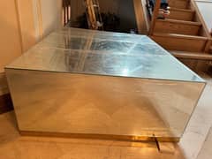 mirror center table brand new