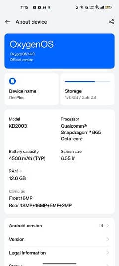 OnePlus 8T   12+12/256   PUBG 90fps