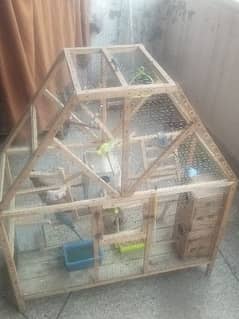 5 full breader pair with cage. boxes etc