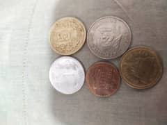 old and different country historical coin