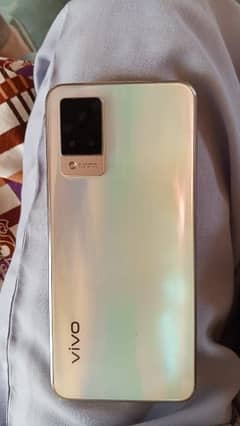Vivo v21 10 by 10 with box charger no open full fresh piece