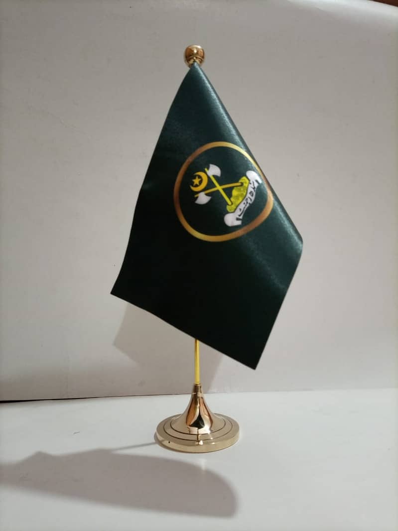 Indoor Army Flag & Pole, Air force flag , Navy Flag , Table Flag 12