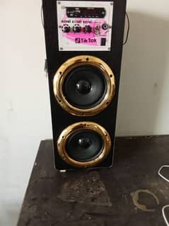 two speaker  amplifier  new normal used ha