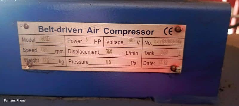 Air Compressor 3 Pistom 2