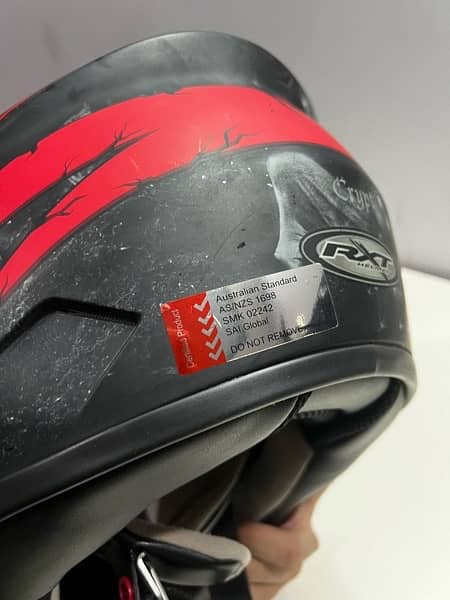 RXT Heavy bike Helmet (Australian brand) 3