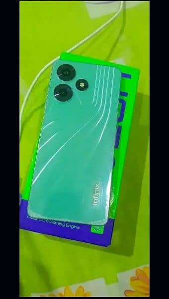 Infinix hot 30 8/128 with box charger 5 months warranty 1