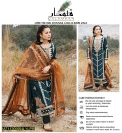 eid sale women unstiched luxary suit embroided