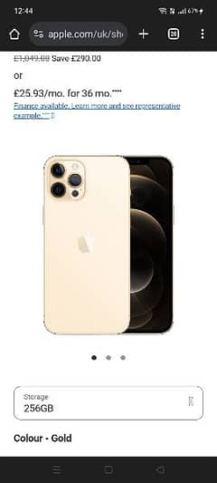 iPhone 12 pro max non PTA 10/10 condition 0