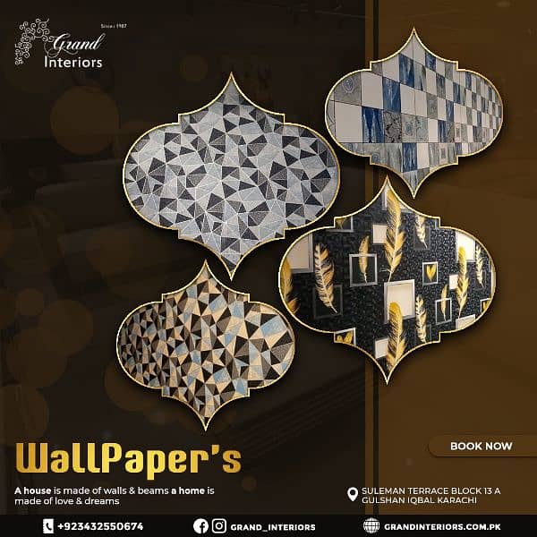 wallpapers wall morals wall panels wpvc panels by Grand interiors 0