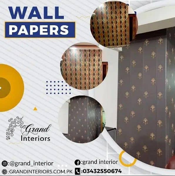 wallpapers wall morals wall panels wpvc panels by Grand interiors 1