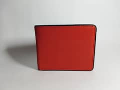 Pure genuine leather wallet Red Color