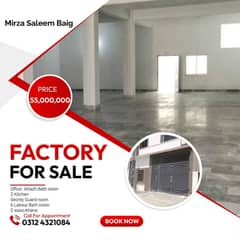 Factory for sale | Business for sale | Running Factory for sale