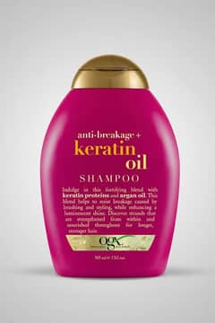 OGX - ANTI-BREAKAGE +
Keratin Oil Shampoo (100% original)
