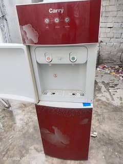 Carry Glass Door Water Dispenser with fridge