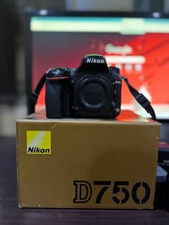 D750 With Box & All Accessories