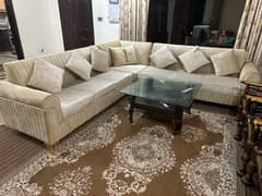 brand new sofa with pillows