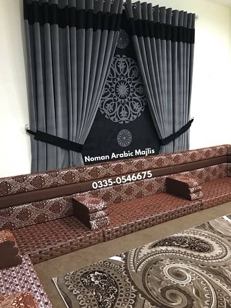 Noman Arabic Majlis - Sofa Majlis - Arbi Majlis 8