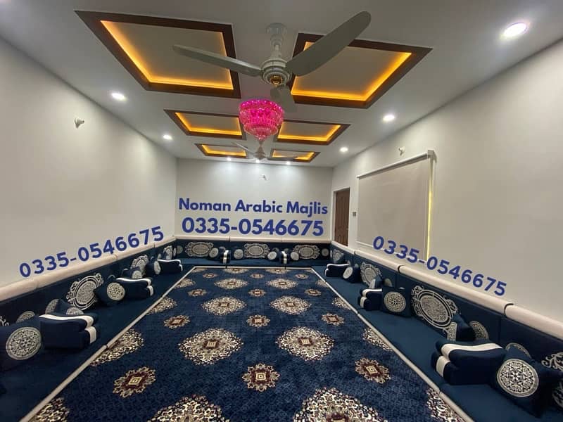 Noman Arabic Majlis - Sofa Majlis - Arbi Majlis 11