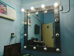 mirror with lights