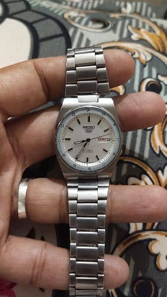 Seiko5 Railway White Edition 0