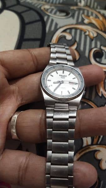 Seiko5 Railway White Edition 1