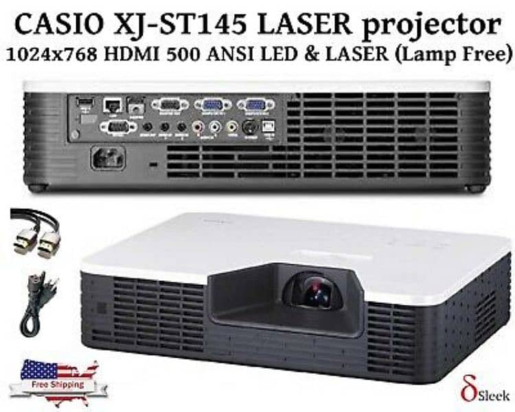 Casio lamp free laser projector 10