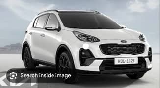 KIA Sportage available for Monthly Rent