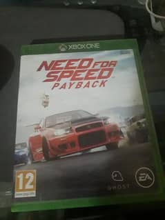 Need For Speed PAYBACK Xbox one CD
