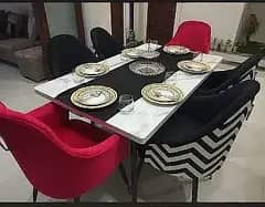 Dining Tables For sale 6 Seater\ 6 chairs dining table\wooden dining