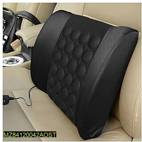 Car Seat Back Support Electric Massage Cushion and Neck Cushion 0