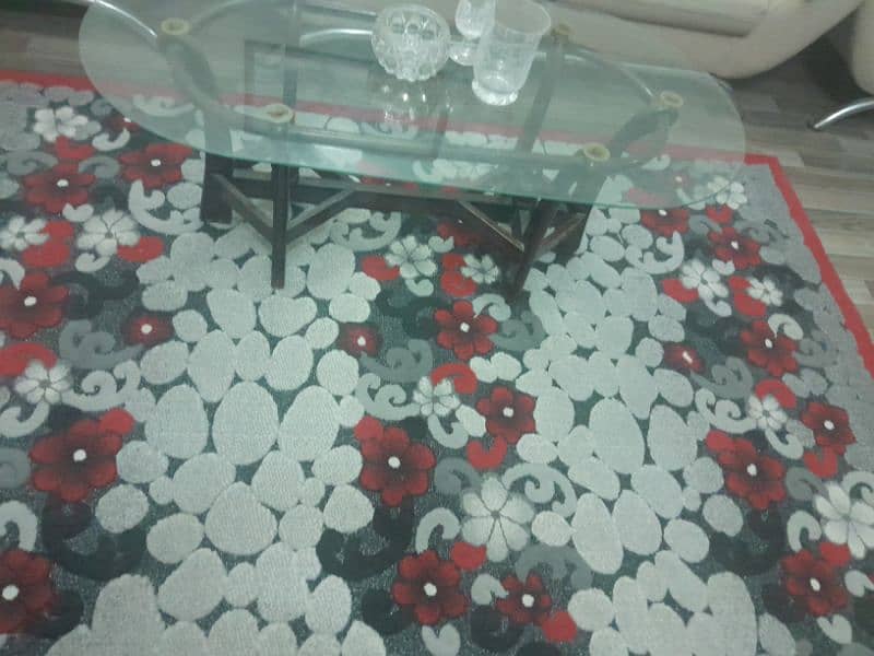 three glass tables in good condition 1