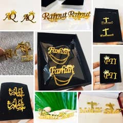 Custom Gold Name Jewelry Collection bracelets