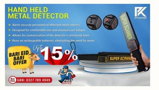 Hand Held Metal Detector super Scanner Security All Brands Avalible